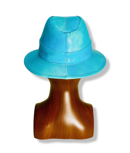 Aizome Leather Hat ［藍染レザーハット］